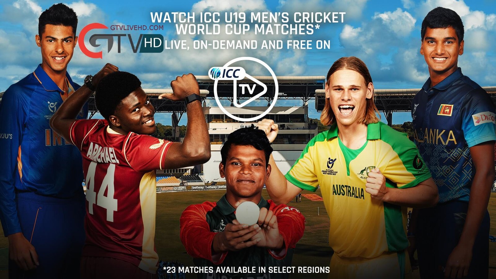 ICC U19 World Cup 2024 Live