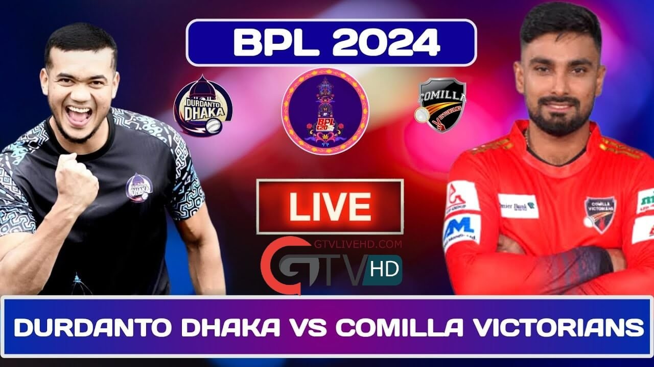 Durdanto Dhaka vs Comilla Victorians Live